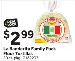 Stop&Shop La Banderita Family Pack Flour Tortillas offer