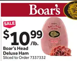 Stop&Shop Boar's Head Deluxe Ham offer