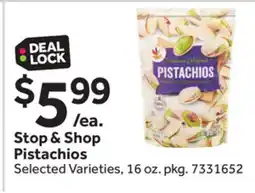 Stop&Shop Stop & Shop Pistachios offer
