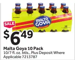 Stop&Shop Malta Goya 10 Pack offer