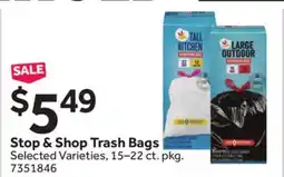 Stop&Shop Stop & Shop Trash Bags offer