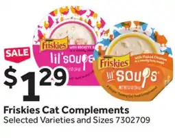 Stop&Shop Friskies Cat Complements offer