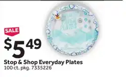 Stop&Shop Stop & Shop Everyday Plates offer