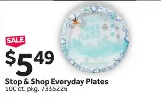 Stop&Shop Stop & Shop Everyday Plates offer
