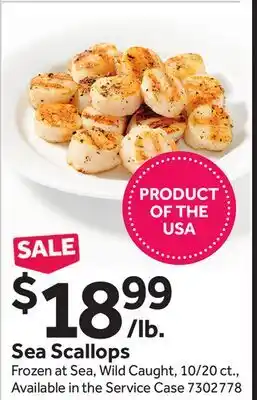 Stop&Shop Sea Scallops offer
