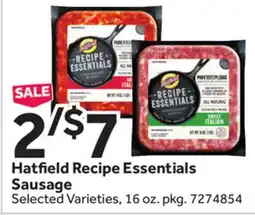 Stop&Shop Hatfield Recipe Essentials Sausage offer