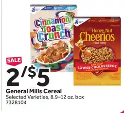 Stop&Shop General Mills Cereal offer