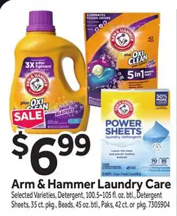Stop&Shop Arm & Hammer Laundry Care offer