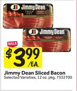 Stop&Shop Jimmy Dean Sliced Bacon offer