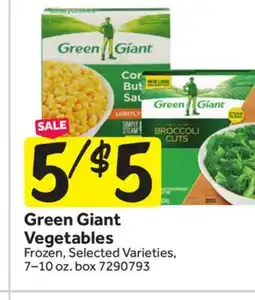 Stop&Shop Green Giant Vegetables offer