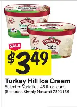 Stop&Shop Turkey Hill Ice Cream offer