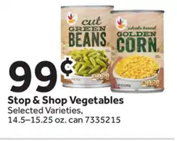 Stop&Shop Stop & Shop Vegetables offer