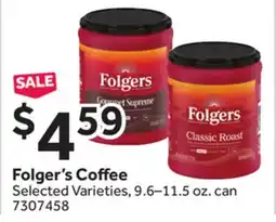 Stop&Shop Folger's Coffee offer