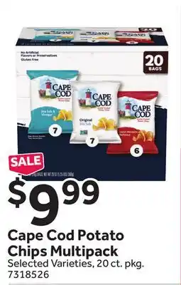 Stop&Shop Cape Cod Potato Chips Multipack offer