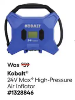 Lowe's 24V MaxC High-Pressure Air Inflator offer