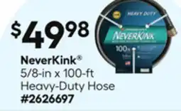 Lowe's 5/8-in x 100-ft Heavy-Duty Hose offer