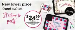 Stop&Shop The Bakery Hand Decorated Cake offer