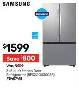 Lowe's 31.5-cu ft French Door Refrigerator offer