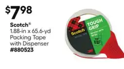 Lowe's 1.88-in x 65.6-yd Packing Tape with Dispenser offer