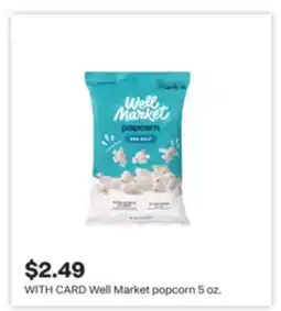 CVS Well Market popcorn offer