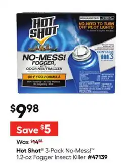 Lowe's 3-Pack No-Mess! 1.2-oz Fogger Insect Killer offer