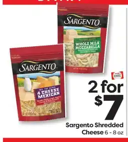 Weis Markets Sargento Shredded Cheese offer