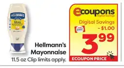 Weis Markets Hellmann's Mayonnaise offer