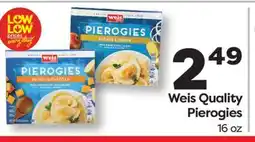 Weis Markets Weis Quality Pierogies offer