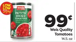 Weis Markets Weis Quality Tomatoes offer