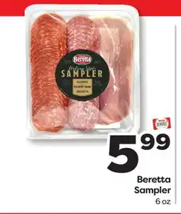 Weis Markets Beretta Sampler offer