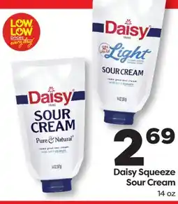 Weis Markets Daisy Squeeze Sour Cream offer