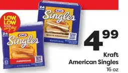 Weis Markets Kraft American Singles offer