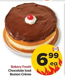 Weis Markets Chocolate Iced Boston Crème offer