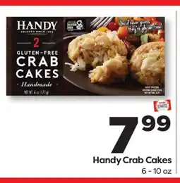 Weis Markets Handy Crab Cakes offer