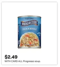 CVS ALL Progresso soup offer