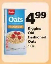 Save a Lot Kiggins Old Fashioned Oats offer