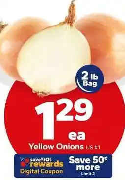 Save a Lot Yellow Onions offer