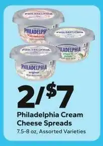 Save a Lot Philadelphia Cream Cheese Spreads offer