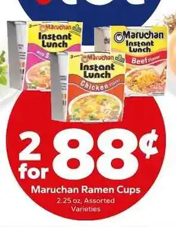 Save a Lot Maruchan Ramen Cups offer