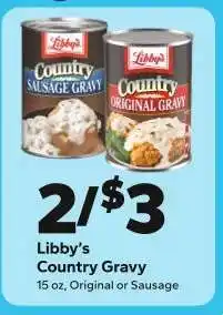 Save a Lot Libby's Country Gravy offer