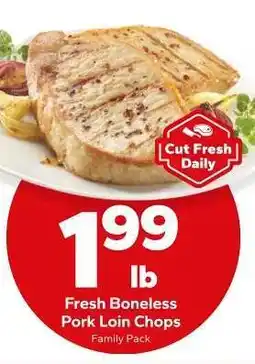 Save a Lot Fresh Boneless Pork Loin Chops offer
