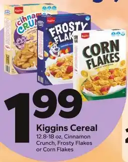 Save a Lot Kiggins Cereal offer
