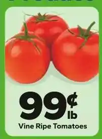 Save a Lot Vine Ripe Tomatoes offer