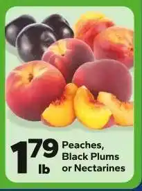 Save a Lot Peaches, Black Plums or Nectarines offer