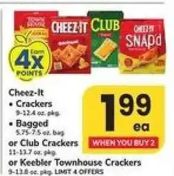 Safeway Cheez • It Crackers offer
