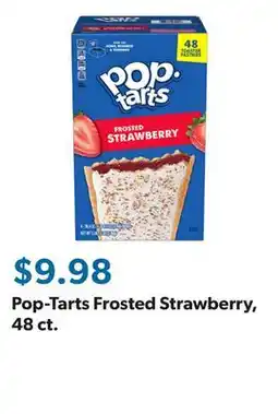 Sam's Club Pop-Tarts Frosted Strawberry, 48 ct offer