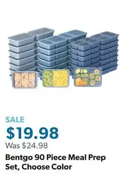 Sam's Club Bentgo 90 Piece Meal Prep Set, Choose Color offer