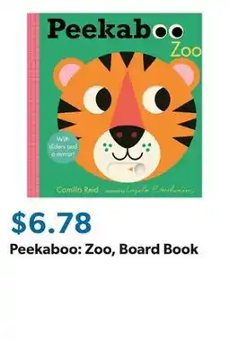 Sam's Club Peekaboo: Zoo, Board Book offer
