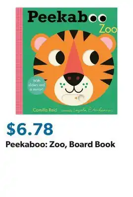 Sam's Club Peekaboo: Zoo, Board Book offer