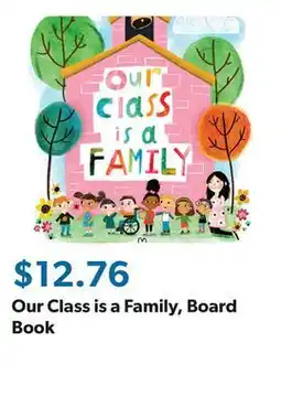 Sam's Club Our Class is a Family, Board Book offer